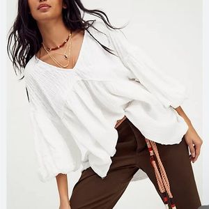 Free People Flower Power Top